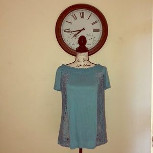 NWOT Teal shirt